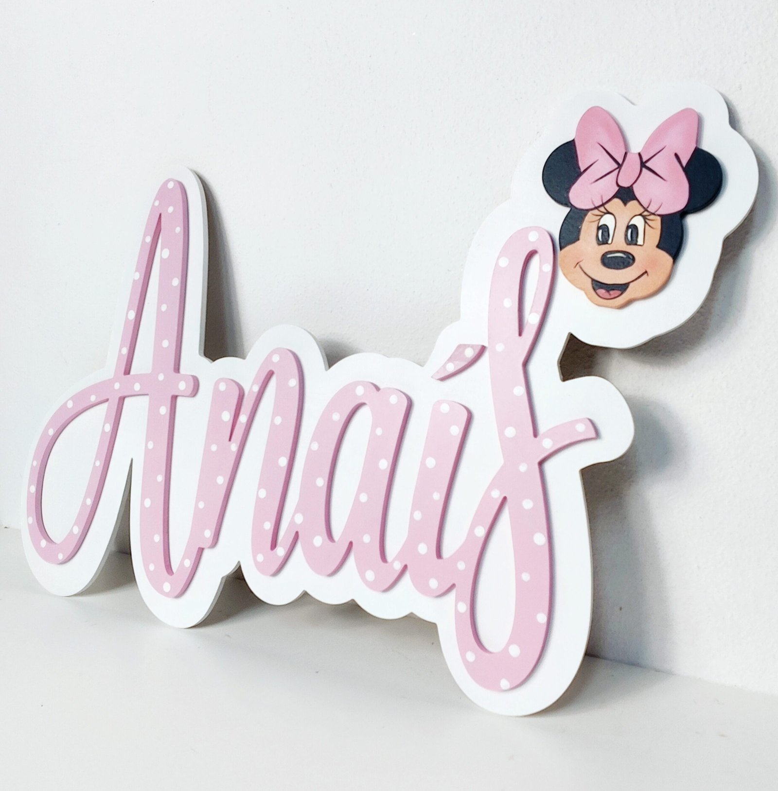 minnie decoration letters