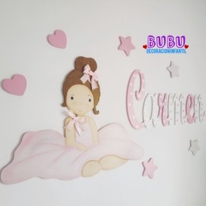 Ballerina Wall Set