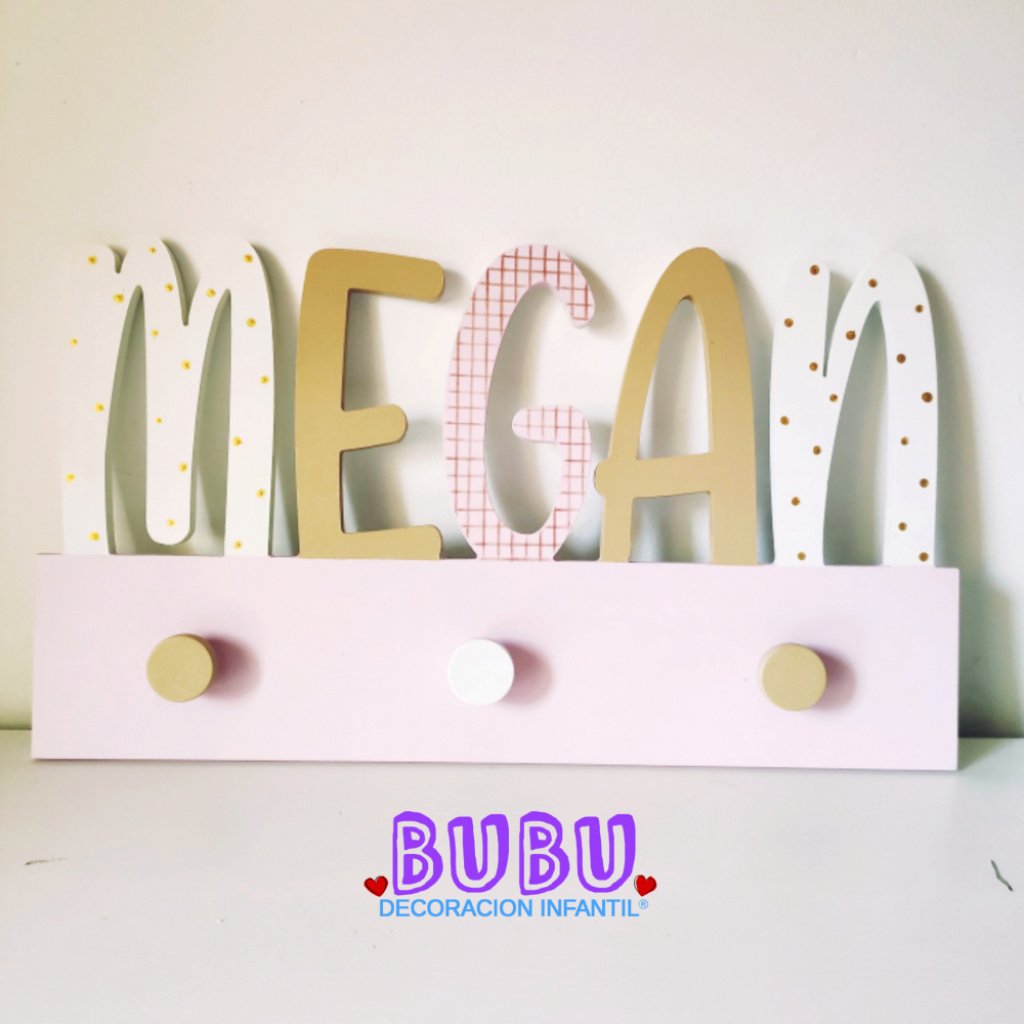 decorated coat racks