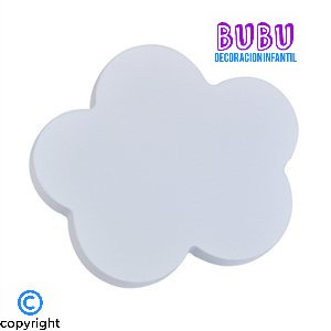 Wooden Cloud Knobs Set of 2