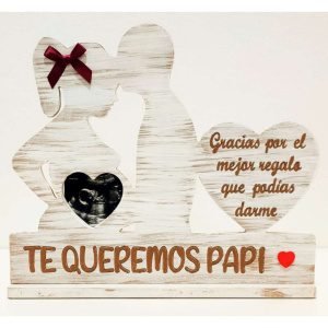 Personalized Baby photo ultrasound Scan Frame Special Gift For Dad